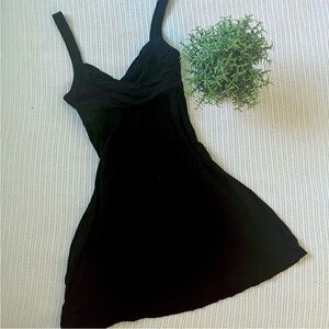 Black 2000s Mini Dress